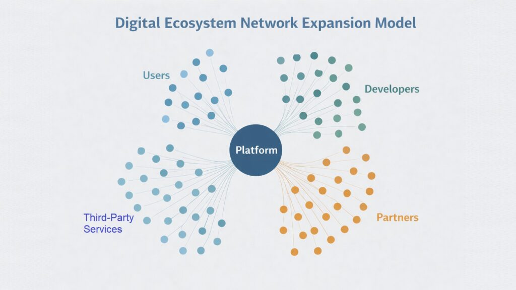 Digital Ecosystem Network Expansion Model