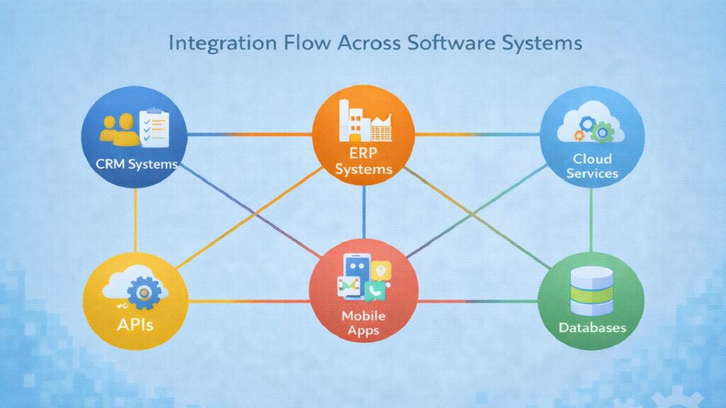 Integration Flow Across Software Systems