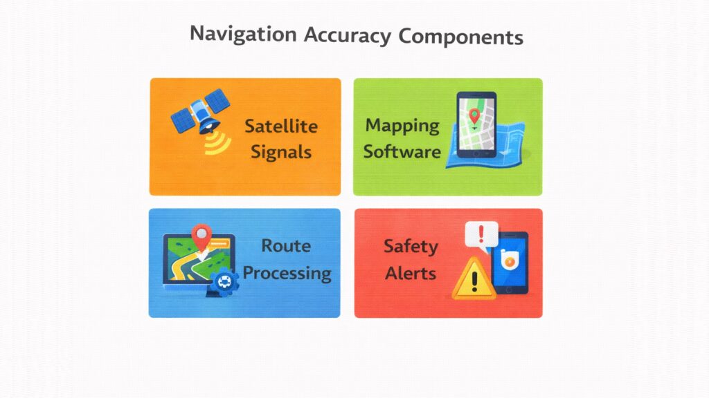 Personal Tech Devices -- Navigation Accuracy Components