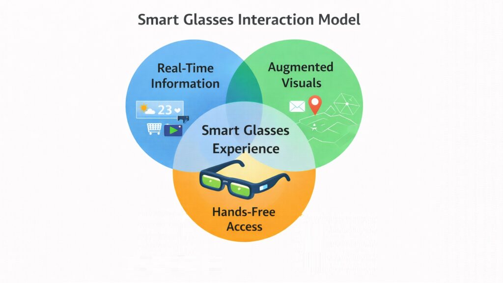 Personal Tech Devices -- Smart Glasses Interaction Model