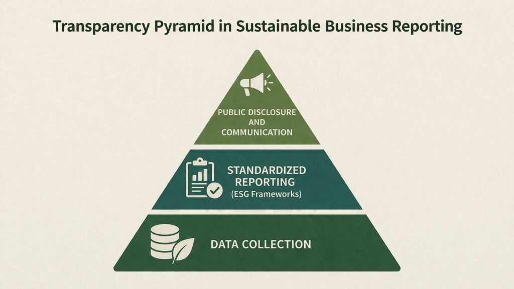 Transparency Pyramid in Sustainable Business Reporting