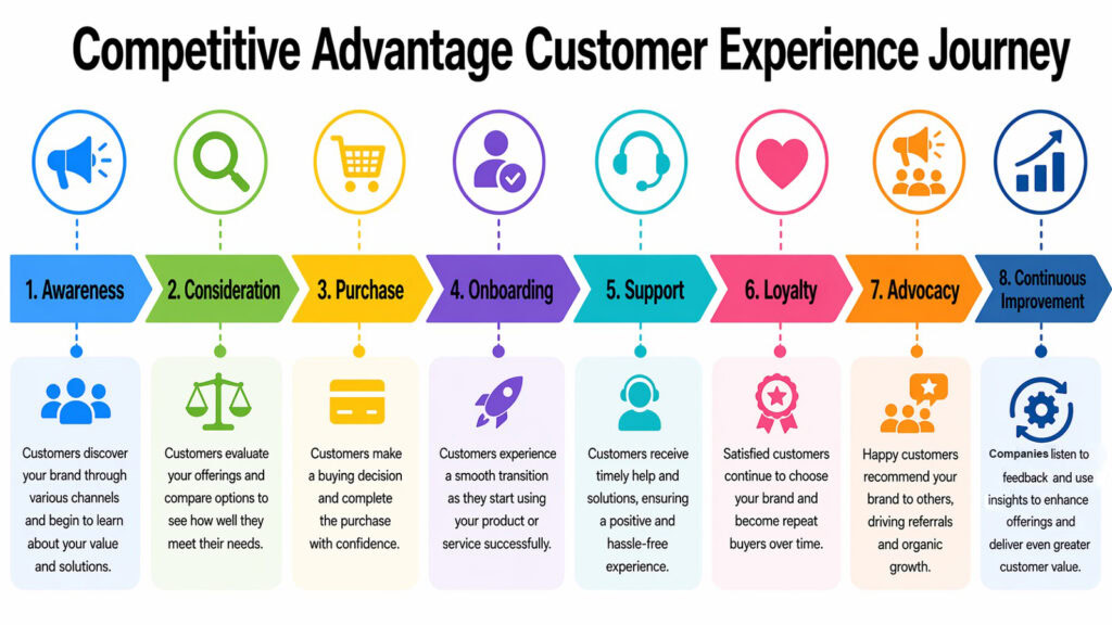Competitive Advantage Customer Experience Journey