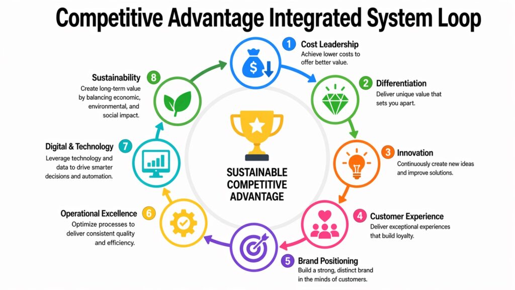 Competitive Advantage Integrated System Loop