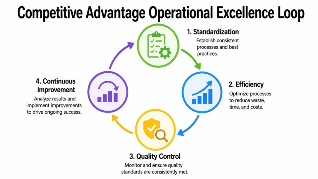 Competitive Advantage Operational Excellence Loop