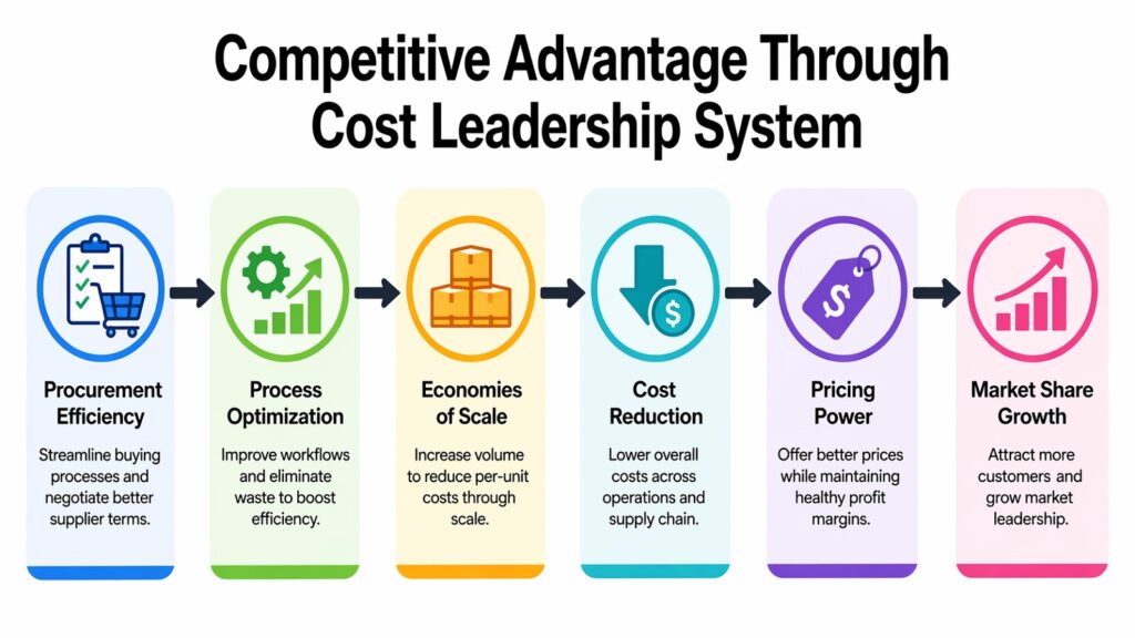 Competitive Advantage Through Cost Leadership System