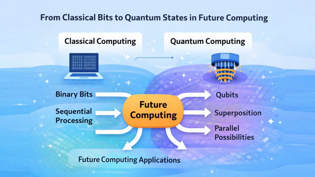 From Classical Bits to Quantum States in Future Computing