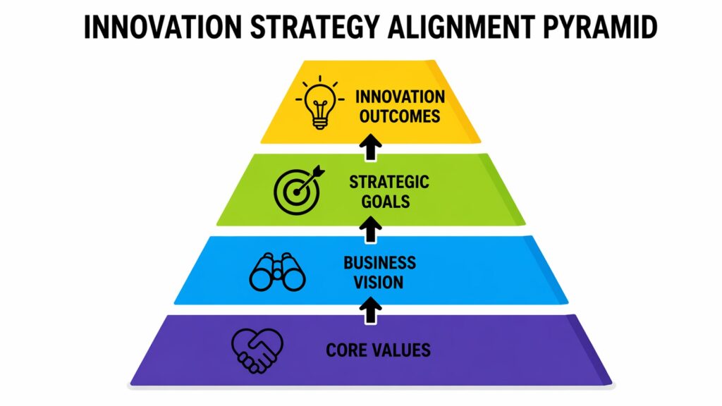 Innovation Strategy Alignment Pyramid