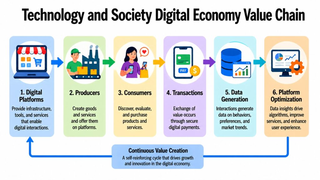 Technology and Society Digital Economy Value Chain