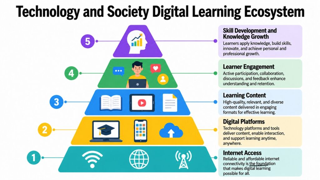 Technology and Society Digital Learning Ecosystem