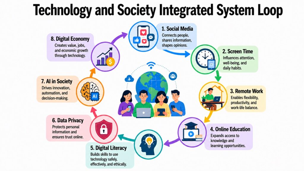 Technology and Society Integrated System Loop