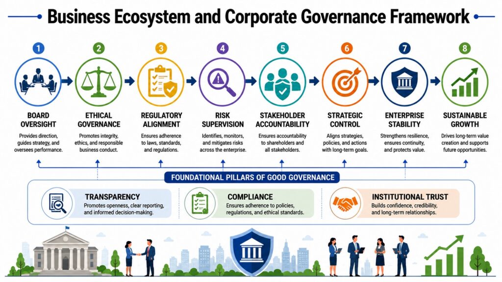 Business Ecosystem and Corporate Governance Framework