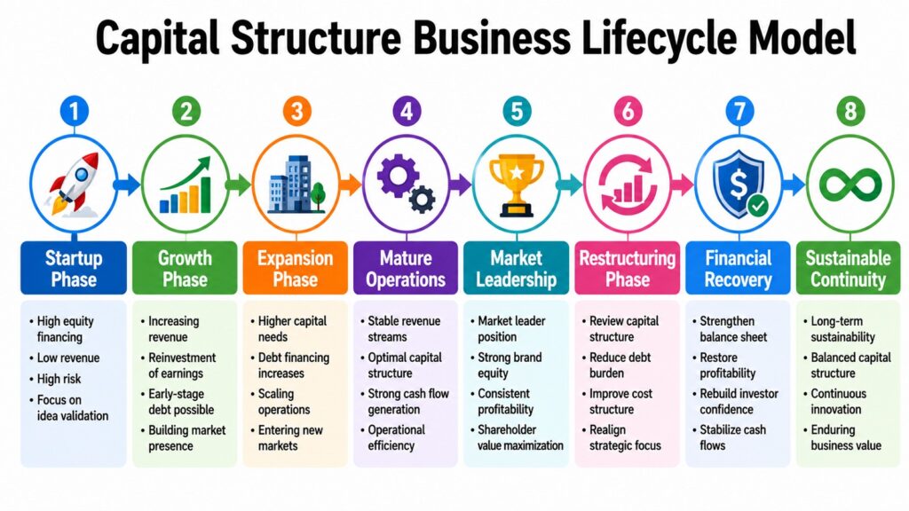 Capital Structure Business Lifecycle Model