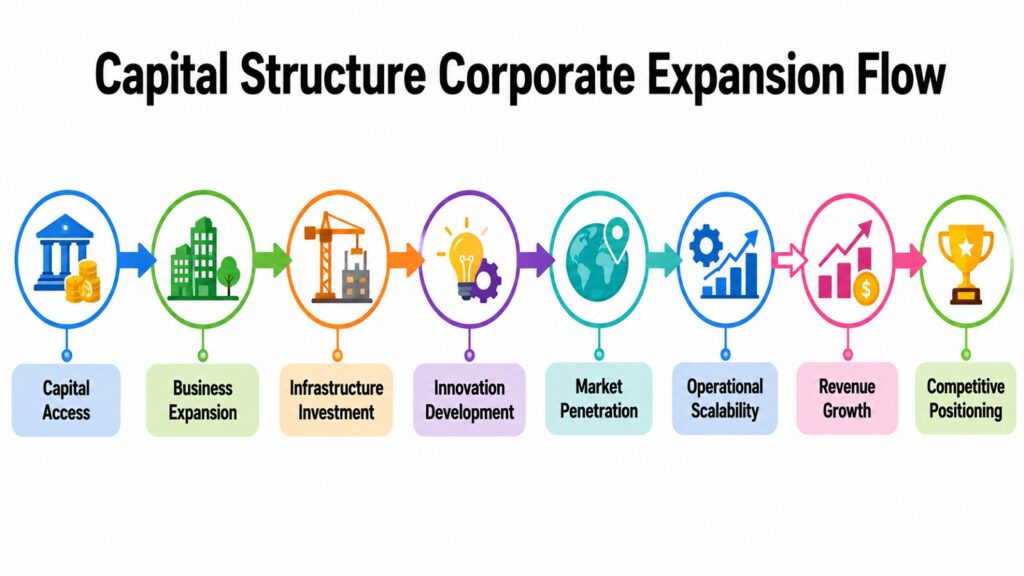 Capital Structure Corporate Expansion Flow