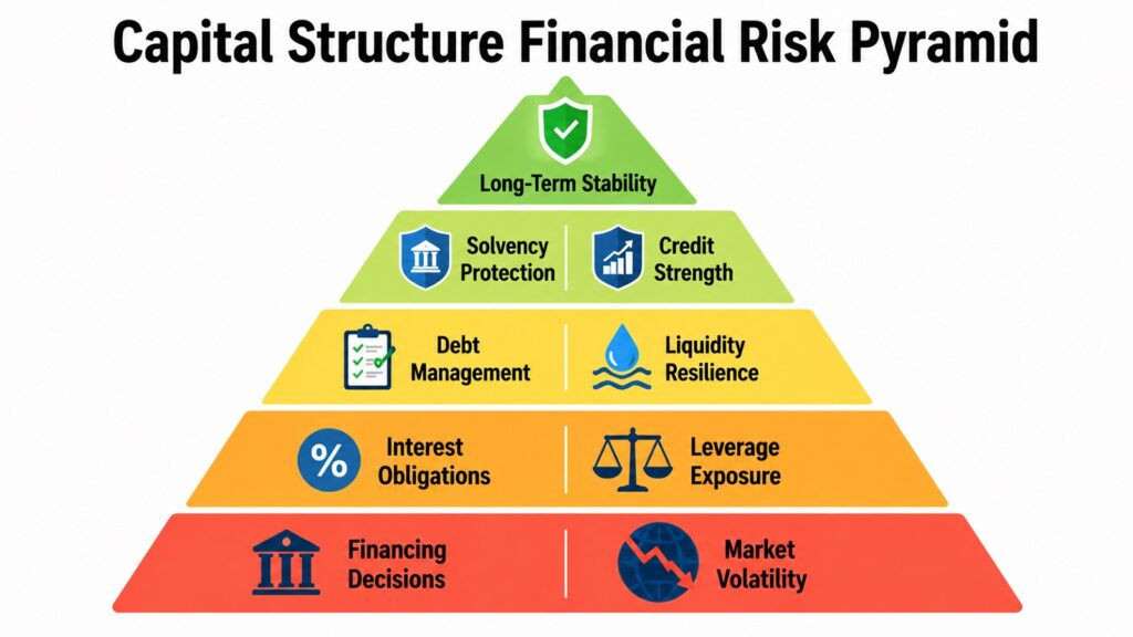 Capital Structure Financial Risk Pyramid