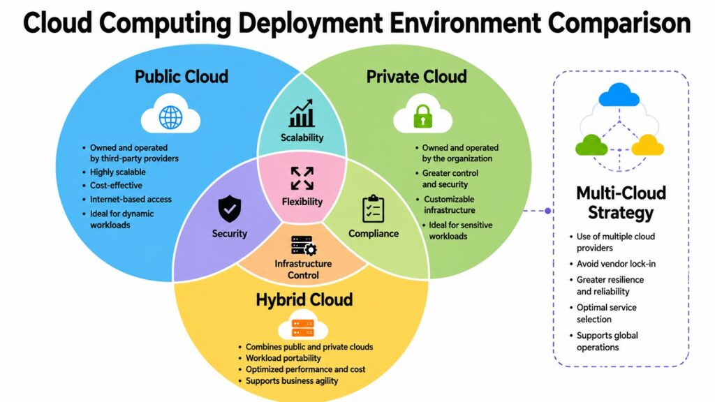 Cloud Computing Deployment Environment Comparison