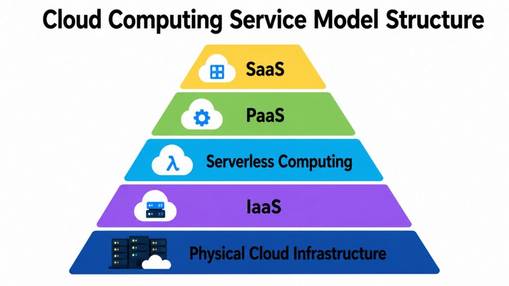 Cloud Computing Service Model Structure