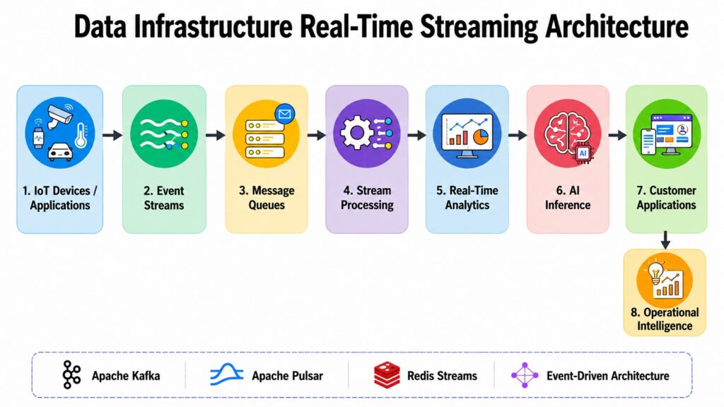 Data Infrastructure Real-Time Streaming Architecture