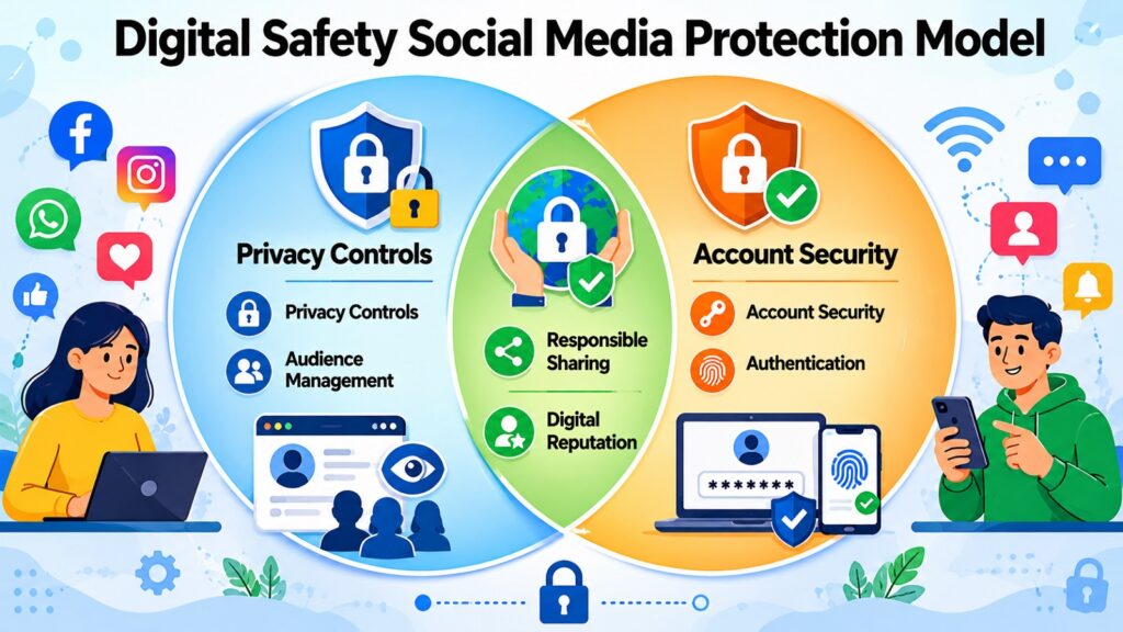 Digital Safety Social Media Protection Model
