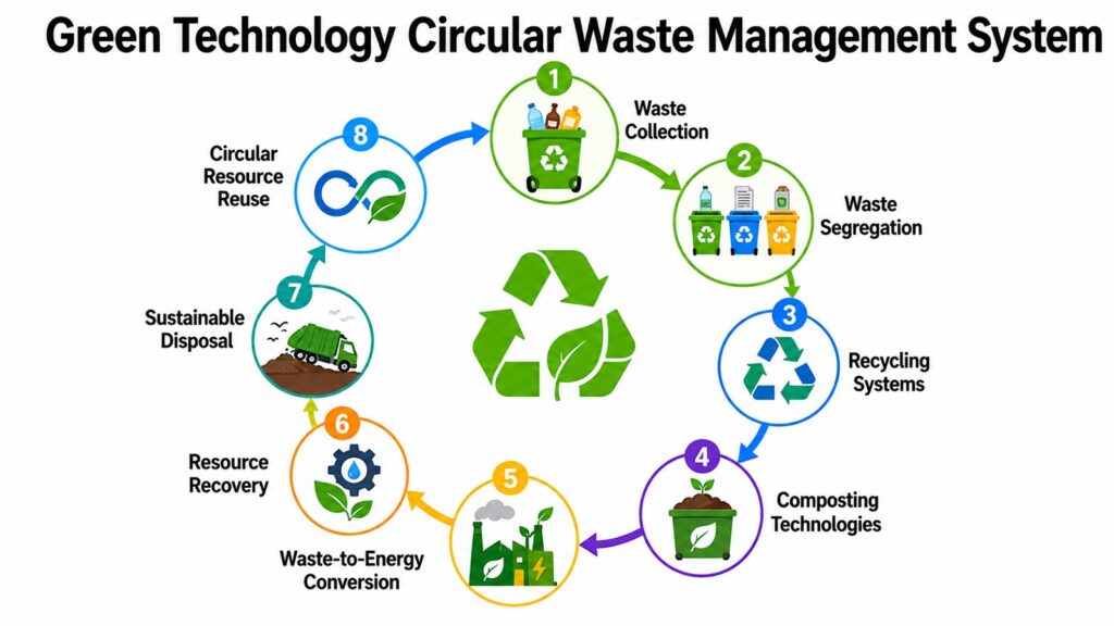 Green Technology Circular Waste Management System