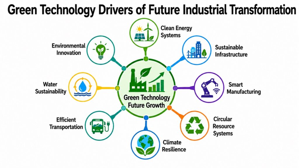 Green Technology Drivers of Future Industrial Transformation
