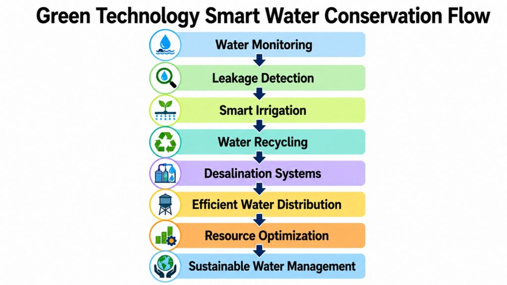 Green Technology Smart Water Conservation Flow
