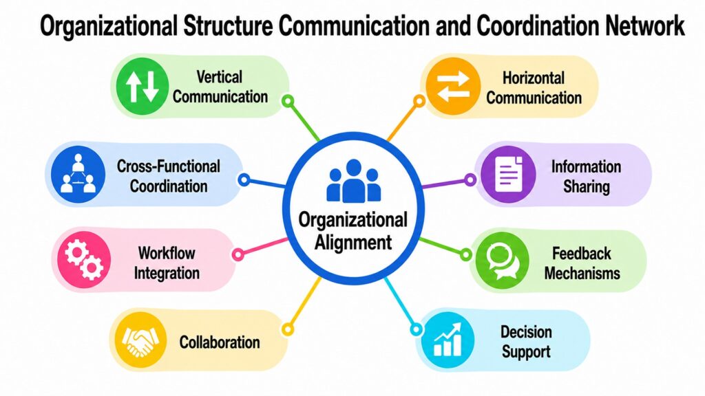 Organizational Structure Communication and Coordination Network