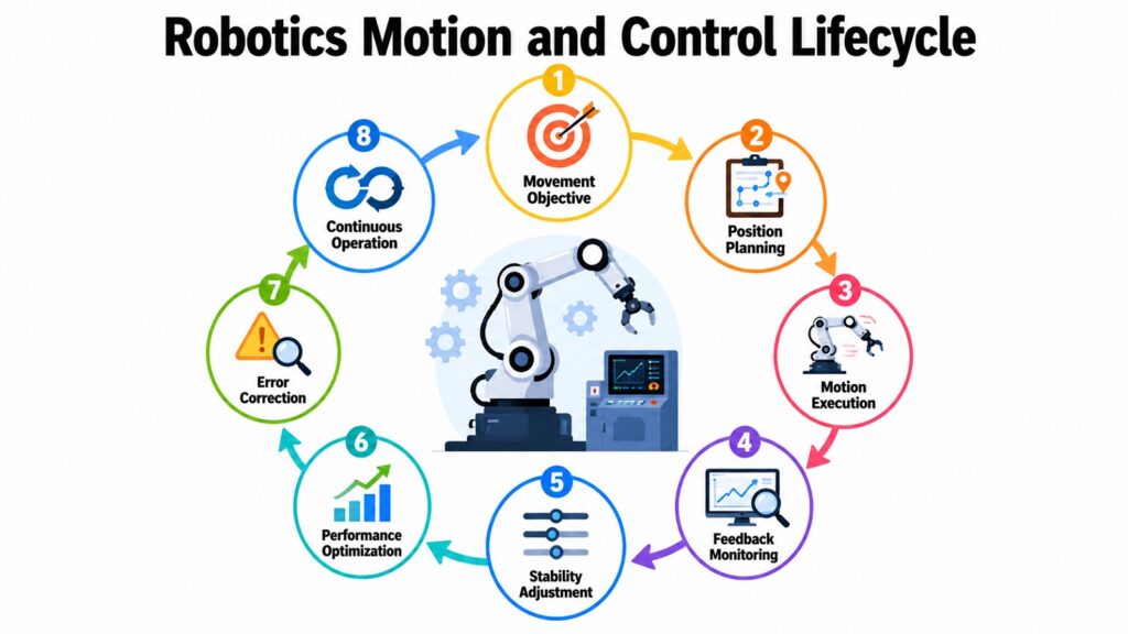 Robotics Motion and Control Lifecycle