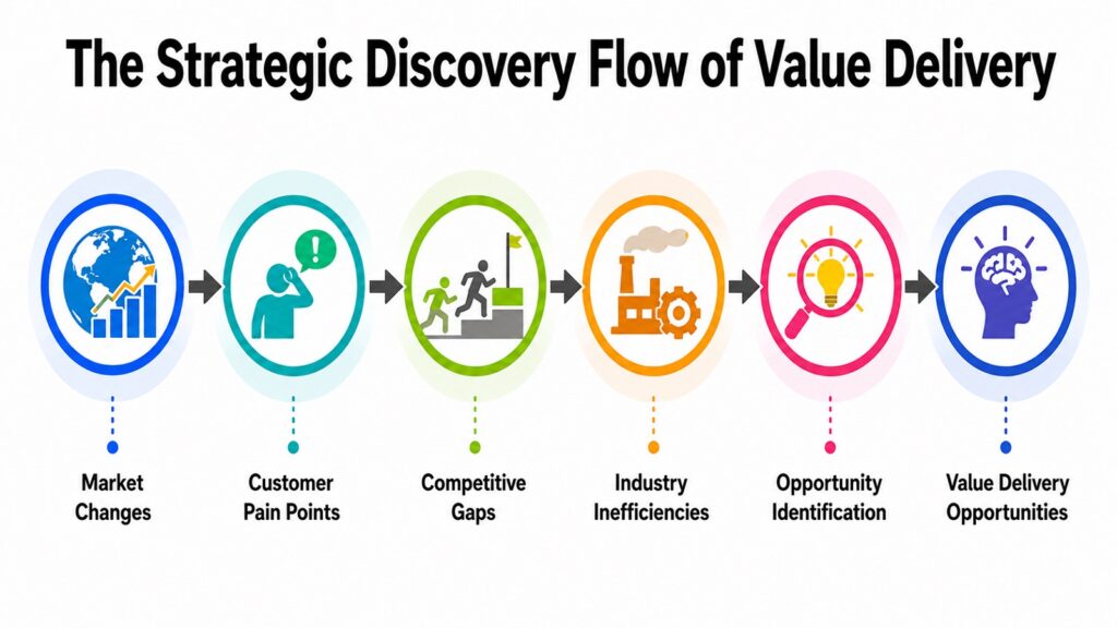 The Strategic Discovery Flow of Value Delivery