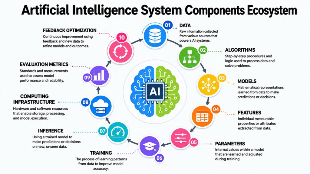 Artificial Intelligence System Components Ecosystem