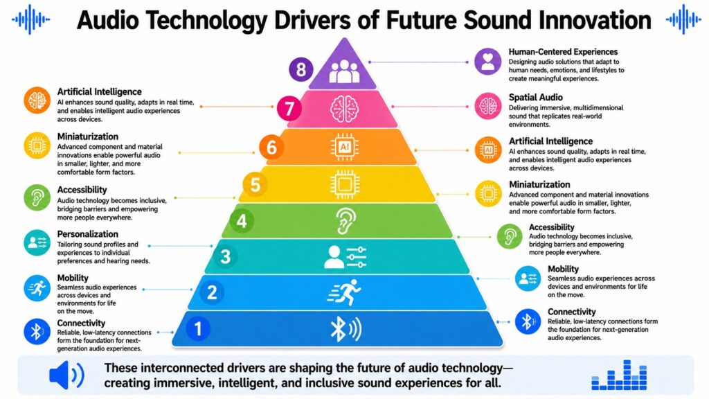 Audio Technology Drivers of Future Sound Innovation