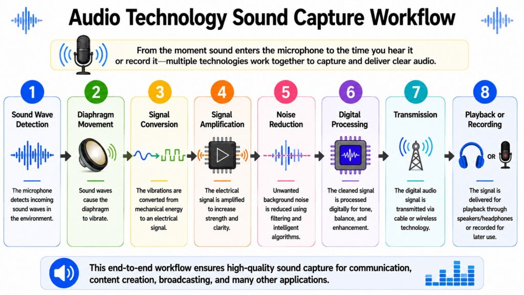 Audio Technology Sound Capture Workflow