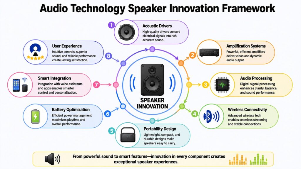 Audio Technology Speaker Innovation Framework