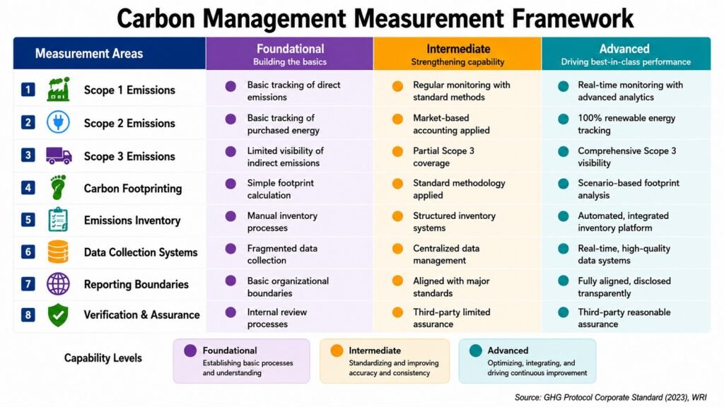 Carbon Management Measurement Framework