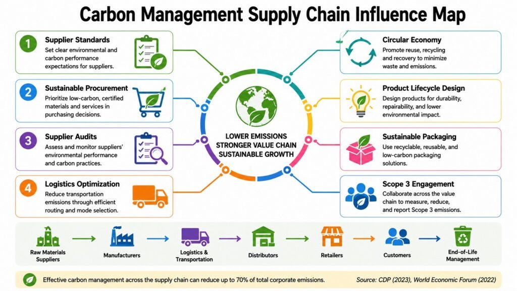 Carbon Management Supply Chain Influence Map