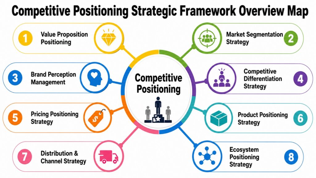 Competitive Positioning Strategic Framework Overview Map