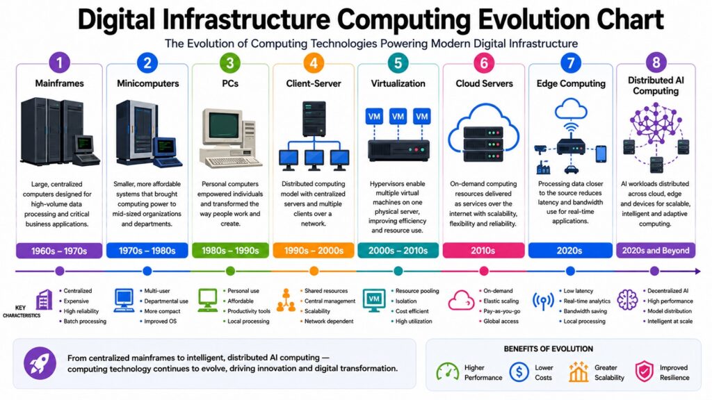 Digital Infrastructure Computing Evolution Chart