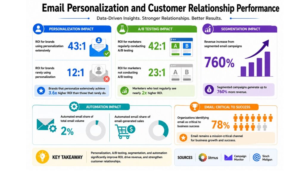 Email Personalization and Customer Relationship Performance