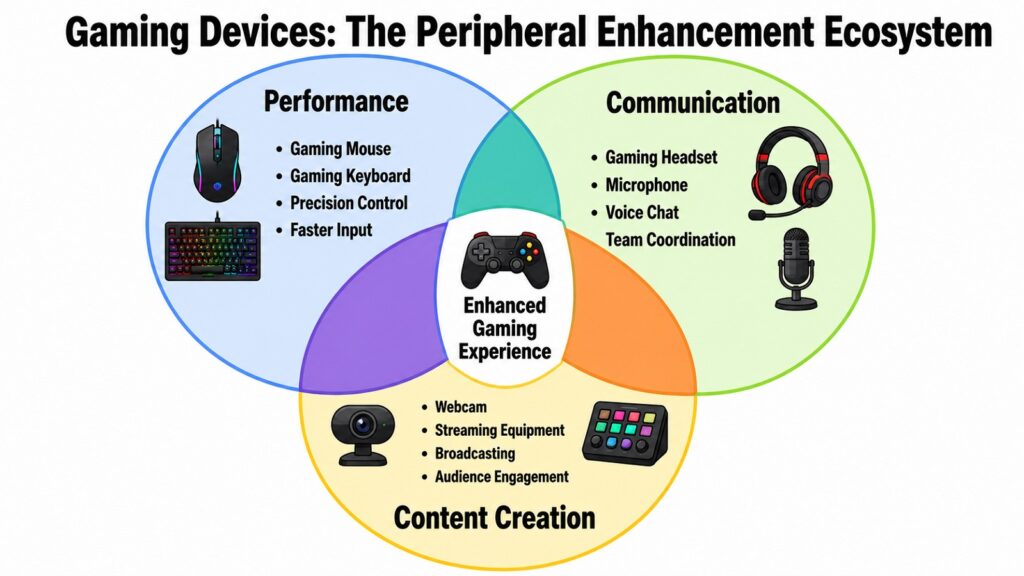 Gaming Devices -- The Peripheral Enhancement Ecosystem