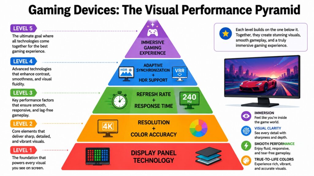 Gaming Devices: The Visual Performance Pyramid