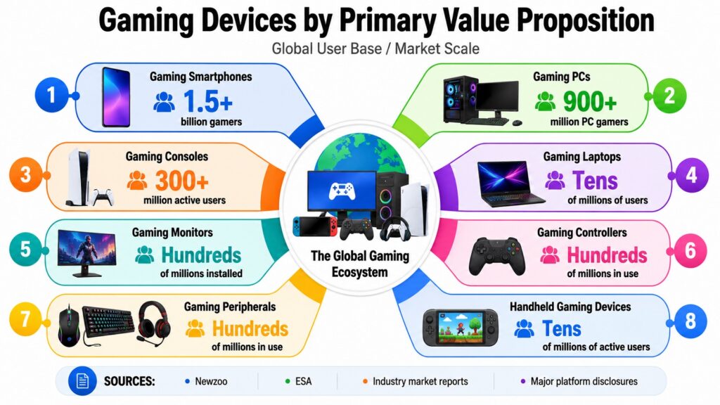 Gaming Devices by Primary Value Proposition
