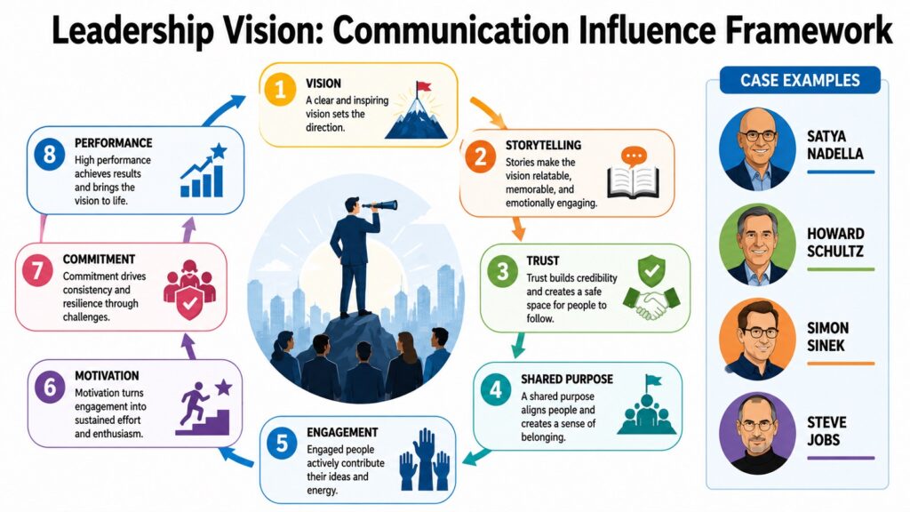 Leadership Vision -- Communication Influence Framework