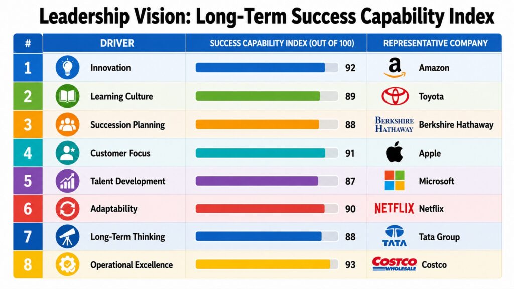 Leadership Vision -- Long-Term Success Capability Index
