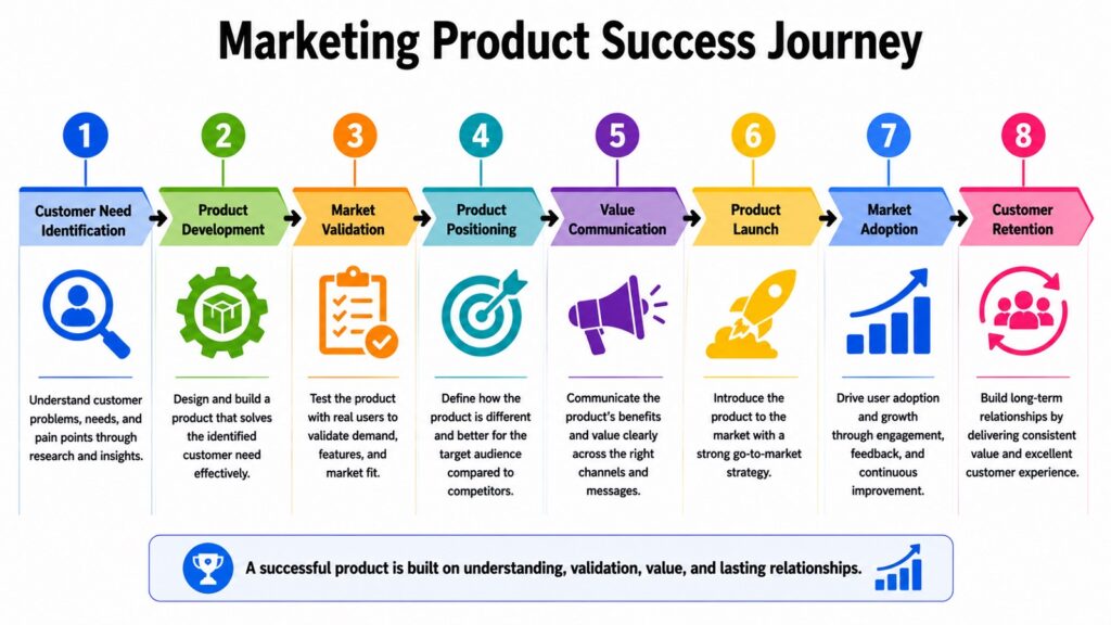 Marketing Product Success Journey