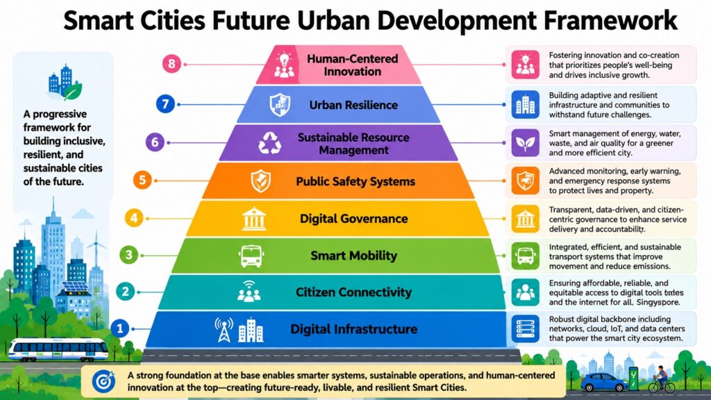 Smart Cities Future Urban Development Framework