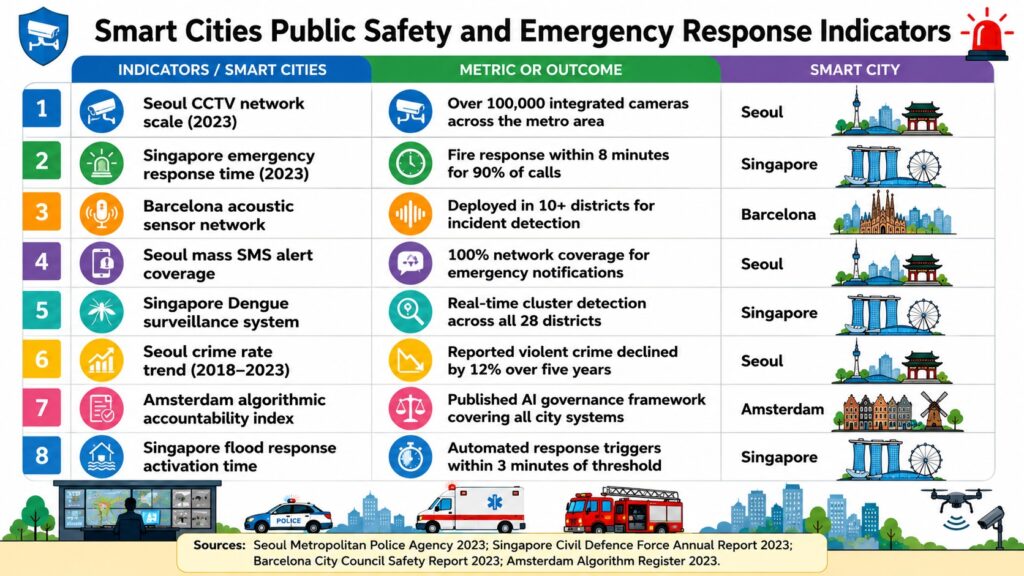Smart Cities Public Safety and Emergency Response Indicators
