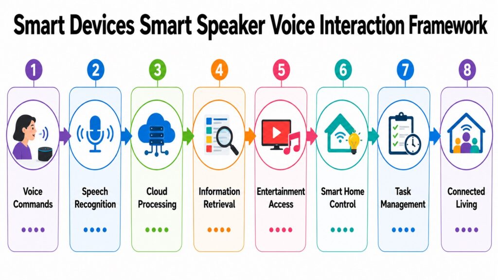 Smart Devices Smart Speaker Voice Interaction Framework