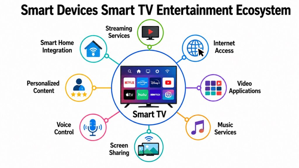 Smart Devices Smart TV Entertainment Ecosystem