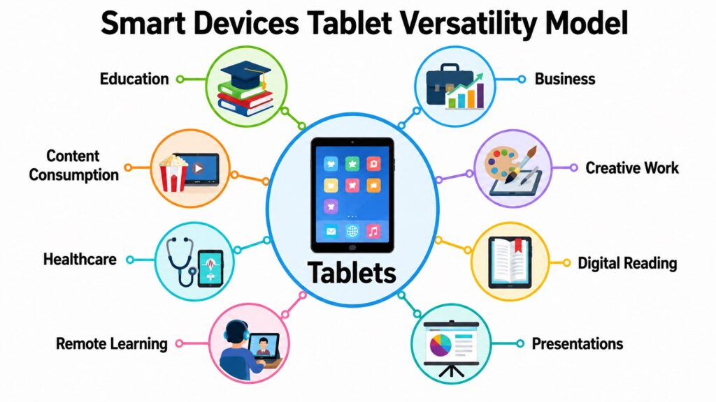Smart Devices Tablet Versatility Model