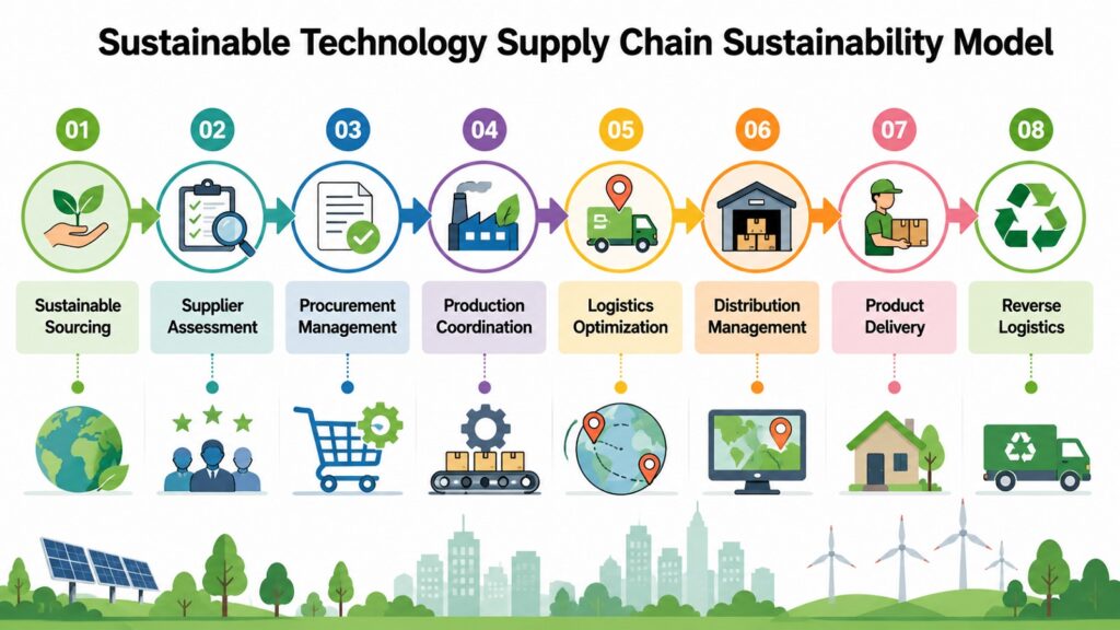 Sustainable Technology Supply Chain Sustainability Model