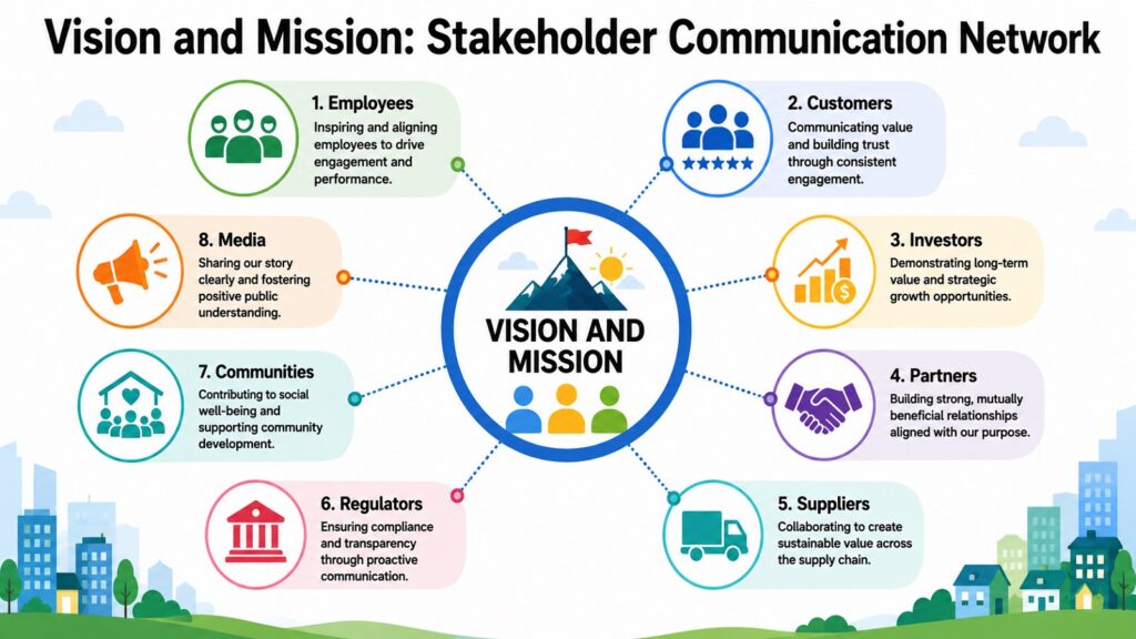 Vision and Mission: Stakeholder Communication Network